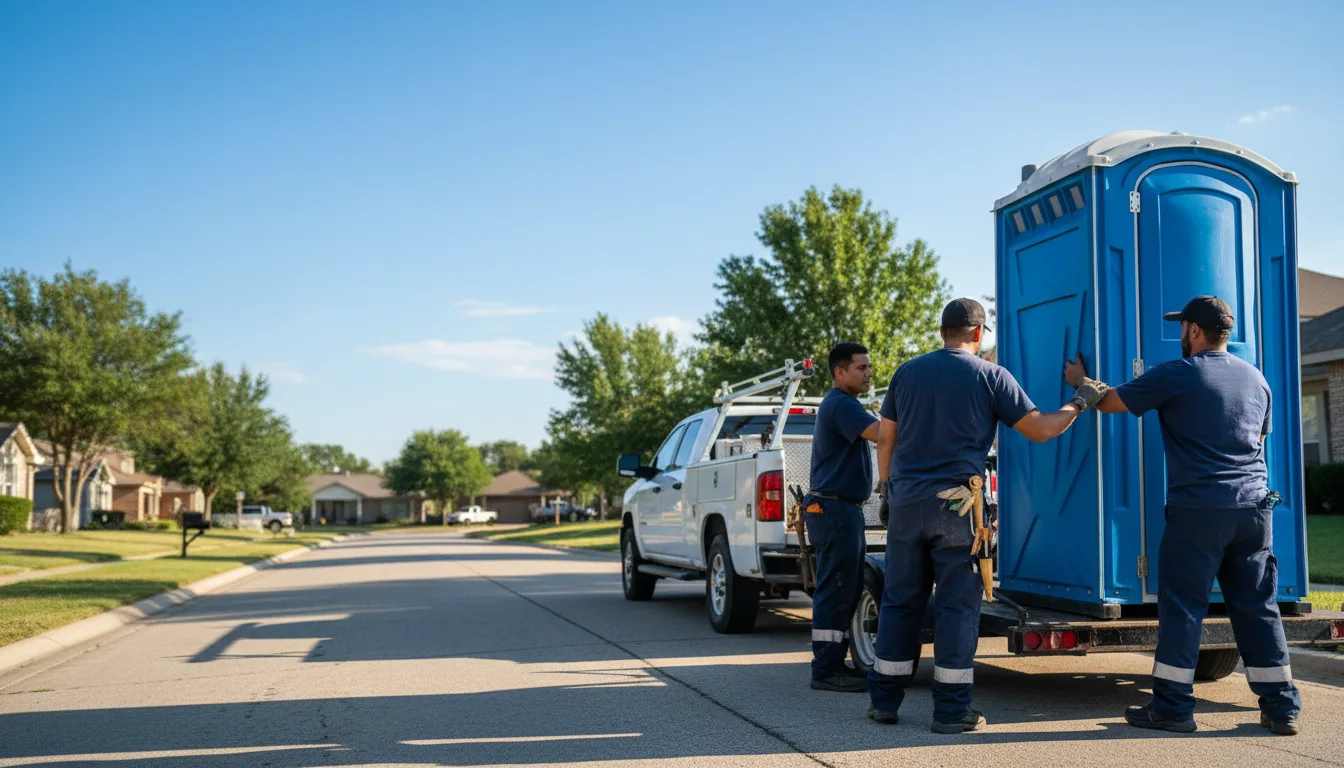 Portable Toilet Rental in Danforth, IL near me